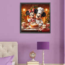 Load image into Gallery viewer, Diamond Painting - Full Round - Mickey Minnie (50*50CM)