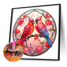 Load image into Gallery viewer, Diamond Painting - Full Round - love for birds (30*30CM)
