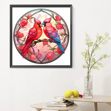 Load image into Gallery viewer, Diamond Painting - Full Round - love for birds (30*30CM)