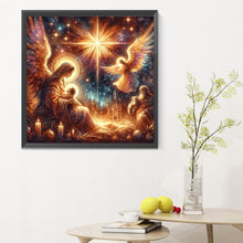 Load image into Gallery viewer, Diamond Painting - Full Round - Jesus and the Virgin (30*30CM)
