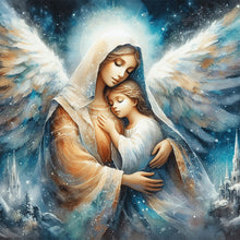 Load image into Gallery viewer, Diamond Painting - Full Round - Jesus and the Virgin (30*30CM)