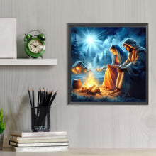 Load image into Gallery viewer, Diamond Painting - Full Round - Jesus and the Virgin (30*30CM)