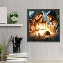 Load image into Gallery viewer, Diamond Painting - Full Round - Jesus and the Virgin (30*30CM)