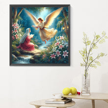 Load image into Gallery viewer, Diamond Painting - Full Round - Jesus and the Virgin (30*30CM)