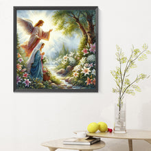 Load image into Gallery viewer, Diamond Painting - Full Round - Jesus and the Virgin (30*30CM)