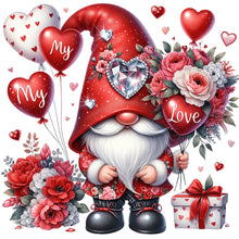 Load image into Gallery viewer, Diamond Painting - Full Round - Valentine's Day Goblin (30*30CM)