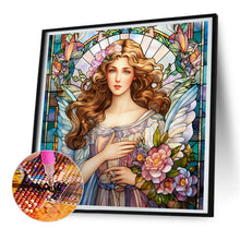 Load image into Gallery viewer, Diamond Painting - Full Round - Goddess glass painting (30*30CM)
