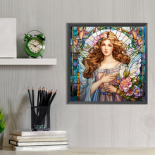 Load image into Gallery viewer, Diamond Painting - Full Round - Goddess glass painting (30*30CM)