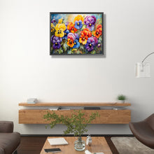 Load image into Gallery viewer, Diamond Painting - Full Square - pansy (50*40CM)