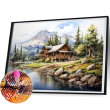 Load image into Gallery viewer, Diamond Painting - Full Square - woods lake (50*40CM)