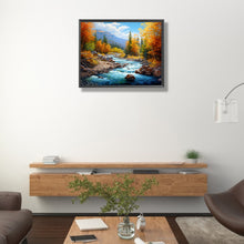 Load image into Gallery viewer, Diamond Painting - Full Square - woods lake (50*40CM)