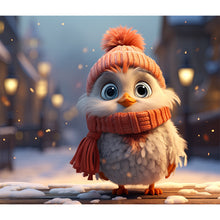 Load image into Gallery viewer, Diamond Painting - Full Round - winter chick (35*30CM)