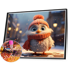 Load image into Gallery viewer, Diamond Painting - Full Round - winter chick (35*30CM)