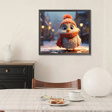 Load image into Gallery viewer, Diamond Painting - Full Round - winter chick (35*30CM)