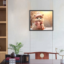 Load image into Gallery viewer, Diamond Painting - Full Round - winter alpaca (35*30CM)
