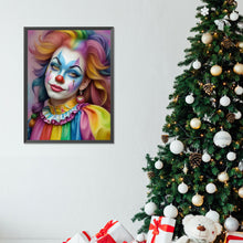 Load image into Gallery viewer, Diamond Painting - Full Round - clown girl (30*40CM)