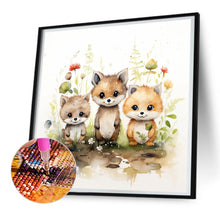 Load image into Gallery viewer, Diamond Painting - Full Round - forest animals (30*30CM)