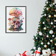 Load image into Gallery viewer, Diamond Painting - Full Round - skull mushroom (30*40CM)