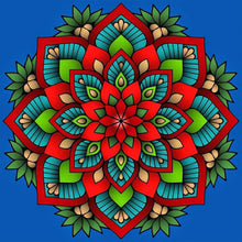 Load image into Gallery viewer, Diamond Painting - Full Round - mandala (40*40CM)