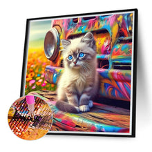 Load image into Gallery viewer, Diamond Painting - Full Round - Cats and Colorful (40*40CM)