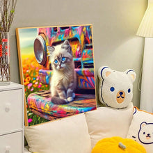 Load image into Gallery viewer, Diamond Painting - Full Round - Cats and Colorful (40*40CM)