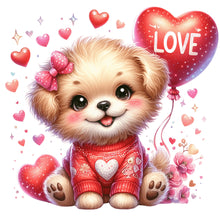 Load image into Gallery viewer, Diamond Painting - Full Round - loving puppy (30*30CM)