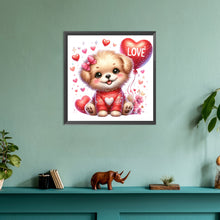 Load image into Gallery viewer, Diamond Painting - Full Round - loving puppy (30*30CM)