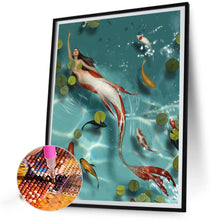 Load image into Gallery viewer, Diamond Painting - Full Round - beauty koi (40*50CM)