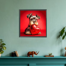 Load image into Gallery viewer, Diamond Painting - Full Round - love and puppy (30*30CM)