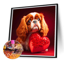 Load image into Gallery viewer, Diamond Painting - Full Round - love and puppy (30*30CM)