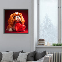 Load image into Gallery viewer, Diamond Painting - Full Round - love and puppy (30*30CM)