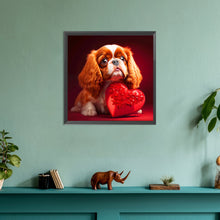 Load image into Gallery viewer, Diamond Painting - Full Round - love and puppy (30*30CM)