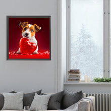 Load image into Gallery viewer, Diamond Painting - Full Round - love and puppy (30*30CM)