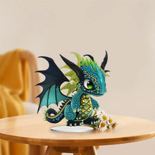 Load image into Gallery viewer, Elf Pterodactyl Diamond Painting Tabletop Ornament Kit for Office Desktop Decor