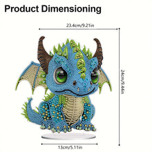 Load image into Gallery viewer, Elf Pterodactyl Diamond Painting Tabletop Ornament Kit for Office Desktop Decor