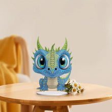 Load image into Gallery viewer, Elf Pterodactyl Diamond Painting Tabletop Ornament Kit for Office Desktop Decor