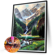 Load image into Gallery viewer, Diamond Painting - Full Square - mountain stream (50*60CM)
