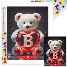 Load image into Gallery viewer, Diamond Painting - Full Square - 26 Letters Care Bear-B (30*40CM)