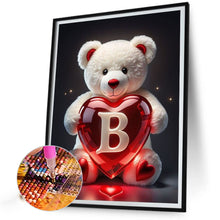 Load image into Gallery viewer, Diamond Painting - Full Square - 26 Letters Care Bear-B (30*40CM)
