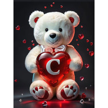 Load image into Gallery viewer, Diamond Painting - Full Square - 26 Letter Care Bear-C (30*40CM)
