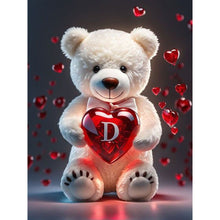 Load image into Gallery viewer, Diamond Painting - Full Square - 26 Letters Care Bear-D (30*40CM)