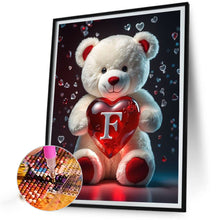 Load image into Gallery viewer, Diamond Painting - Full Square - 26 Letters Care Bear-F (30*40CM)