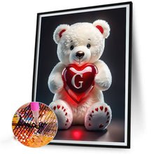 Load image into Gallery viewer, Diamond Painting - Full Square - 26 Letters Care Bear-G (30*40CM)