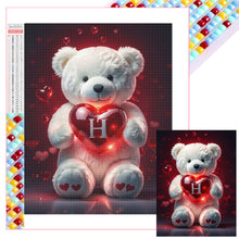 Load image into Gallery viewer, Diamond Painting - Full Square - 26 Letters Care Bear-H (30*40CM)