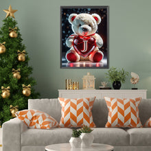 Load image into Gallery viewer, Diamond Painting - Full Square - 26 Letters Care Bear-J (30*40CM)