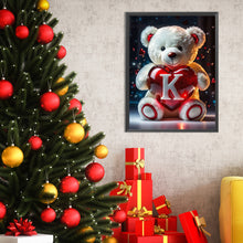 Load image into Gallery viewer, Diamond Painting - Full Square - 26 Letters Care Bear-K (30*40CM)