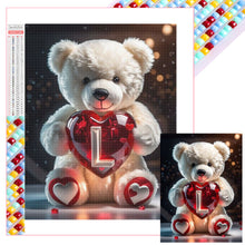 Load image into Gallery viewer, Diamond Painting - Full Square - 26 letter care bear-L (30*40CM)