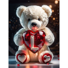 Load image into Gallery viewer, Diamond Painting - Full Square - 26 letter care bear-L (30*40CM)