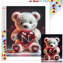Load image into Gallery viewer, Diamond Painting - Full Square - 26 letter care bear-N (30*40CM)