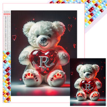 Load image into Gallery viewer, Diamond Painting - Full Square - 26 letter care bear-R (30*40CM)